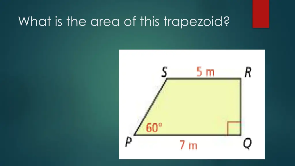 what is the area of this trapezoid 1