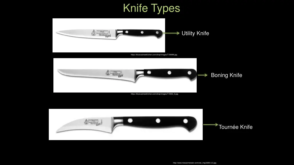 knife types