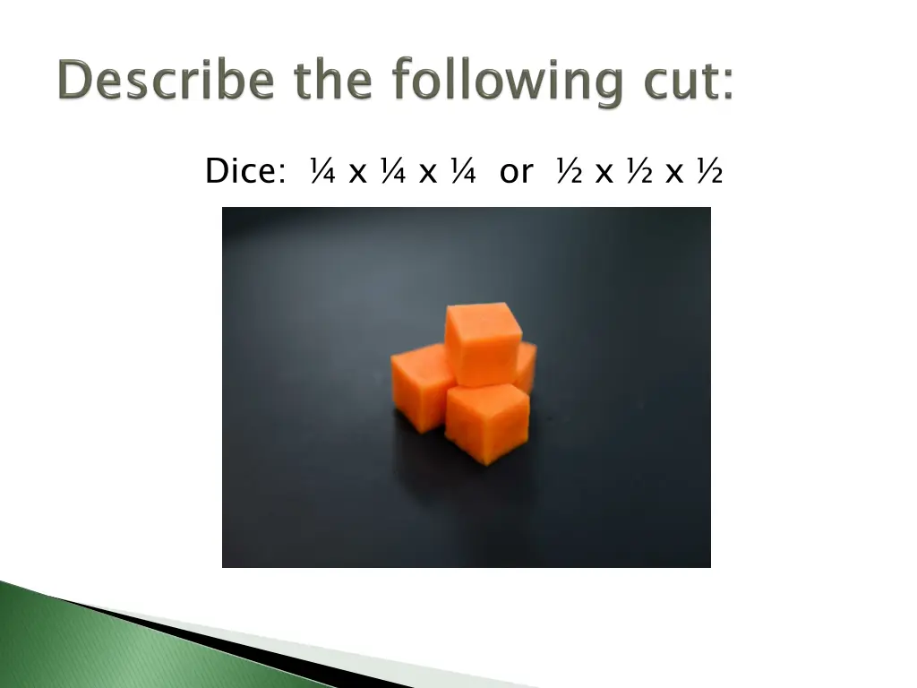 dice x x or x x