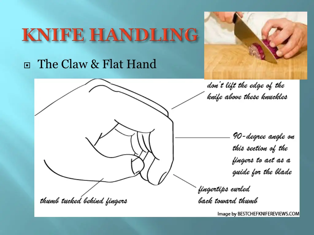 the claw flat hand