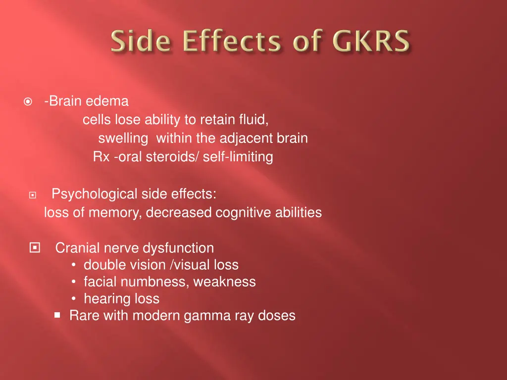 brain edema cells lose ability to retain fluid