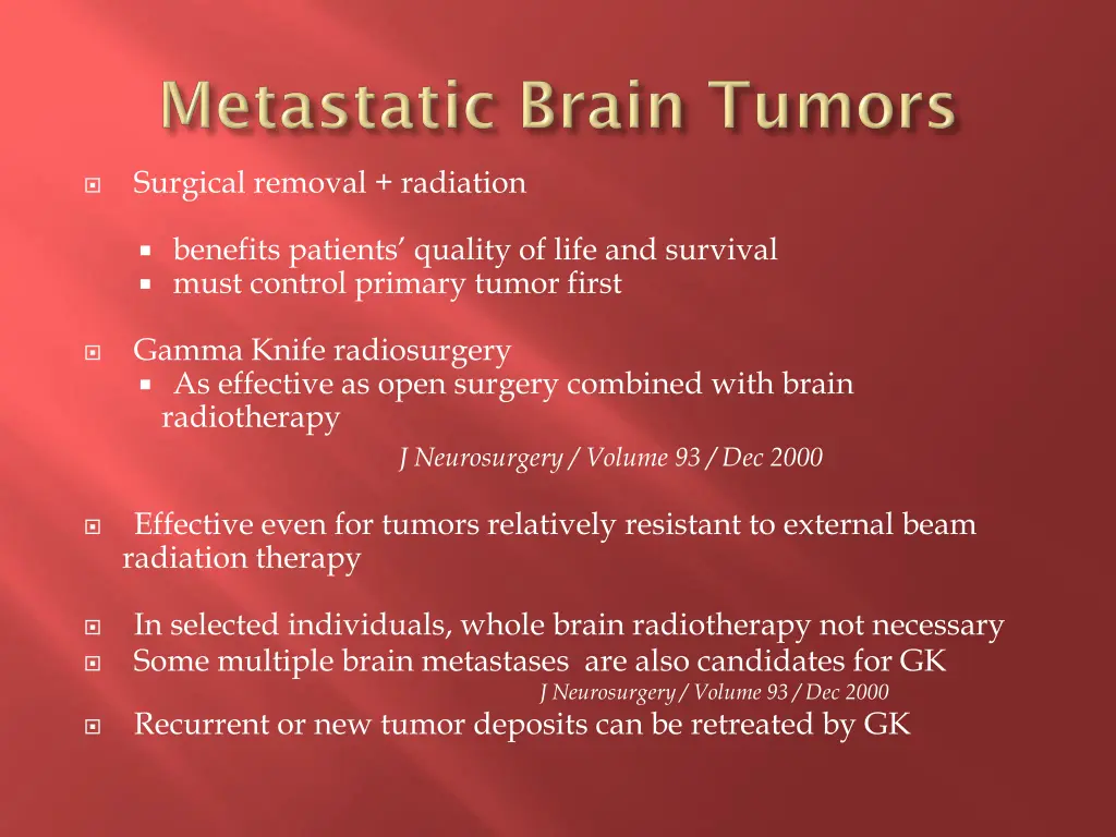 surgical removal radiation