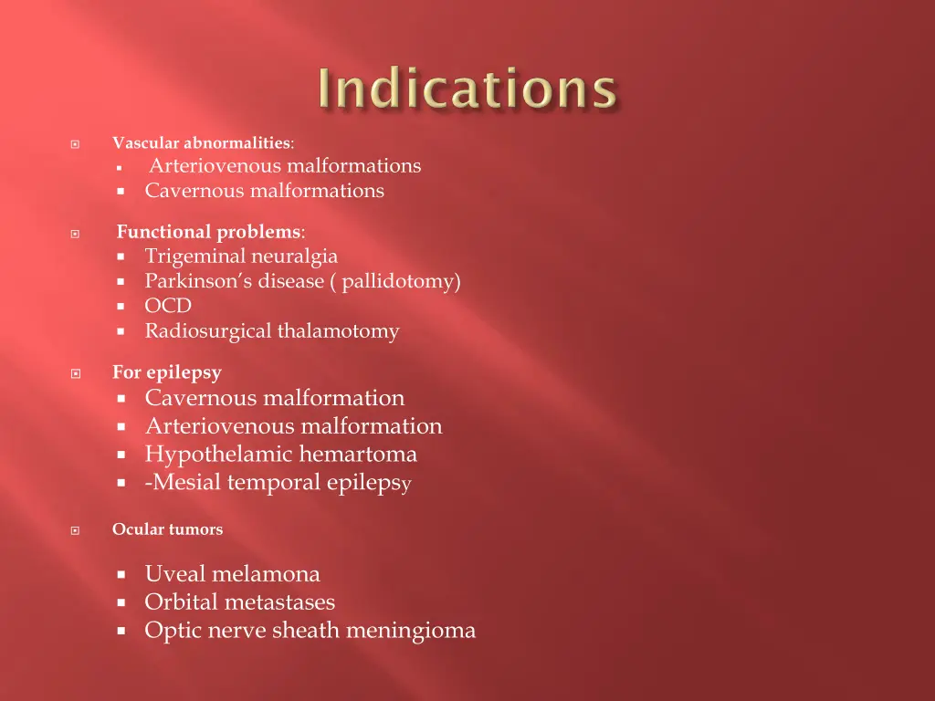 vascular abnormalities arteriovenous