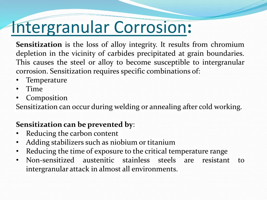 intergranular corrosion 3