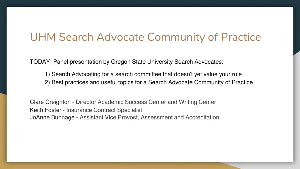 uhm search advocate community of practice 1