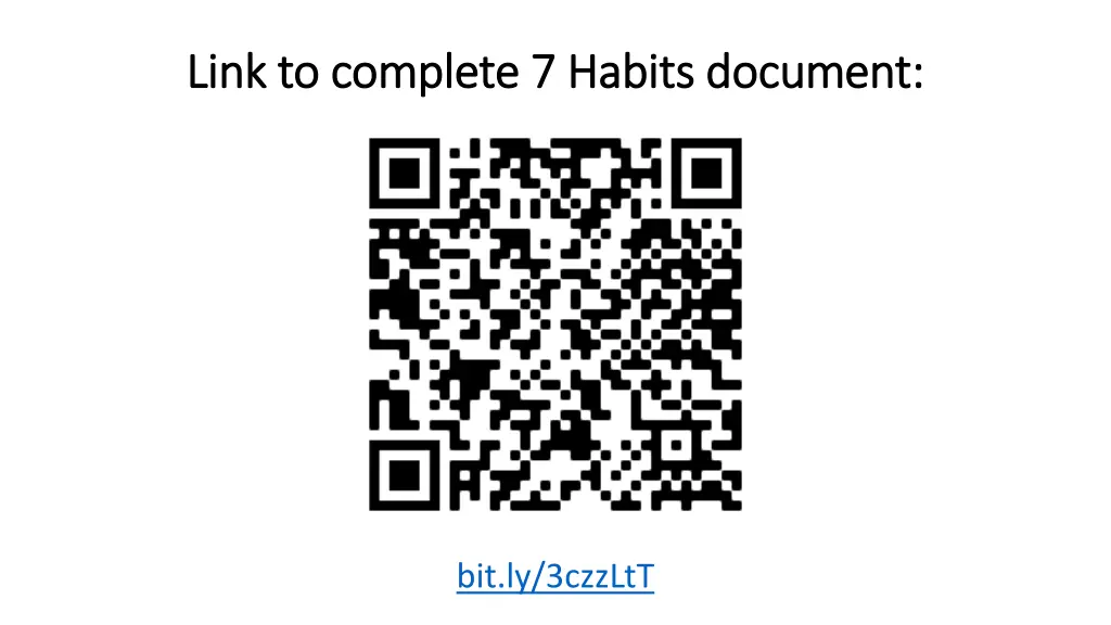 link to complete 7 habits document link