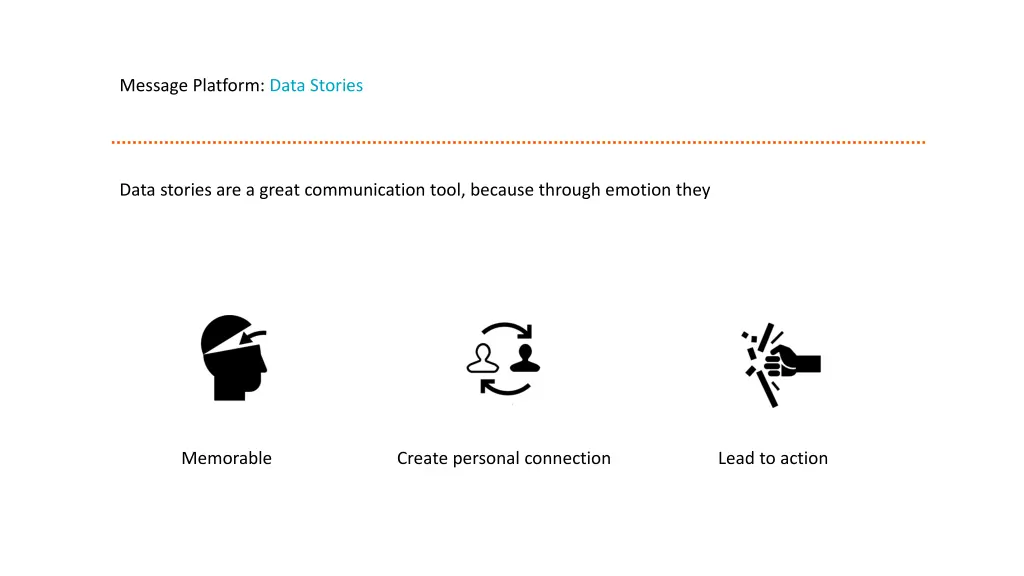 message platform data stories 3