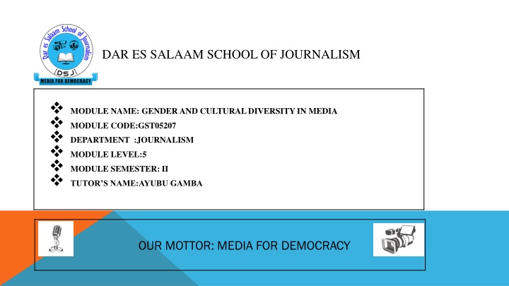 dar es salaam school of journalism