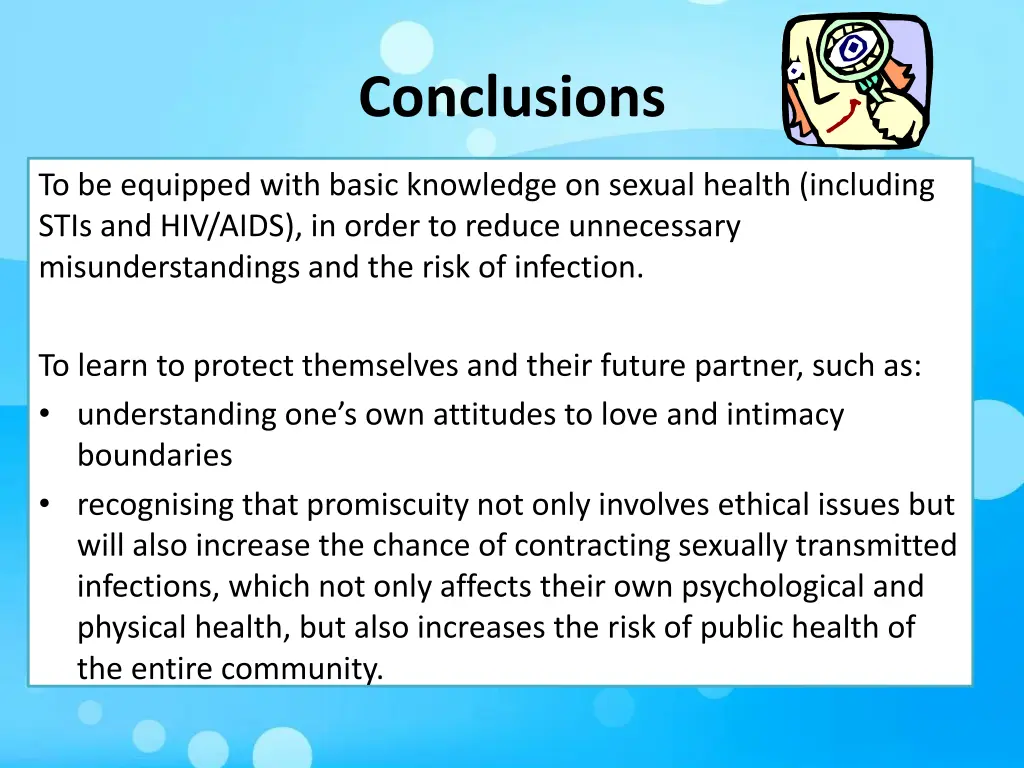 conclusions