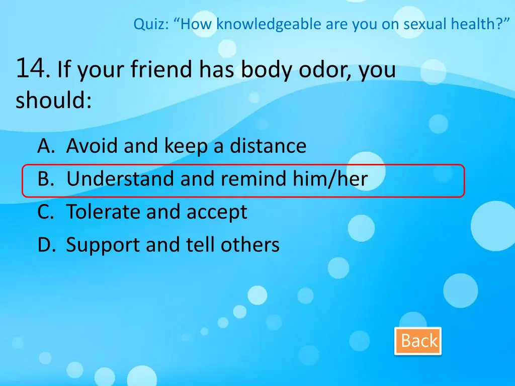 quiz how knowledgeable are you on sexual health 14