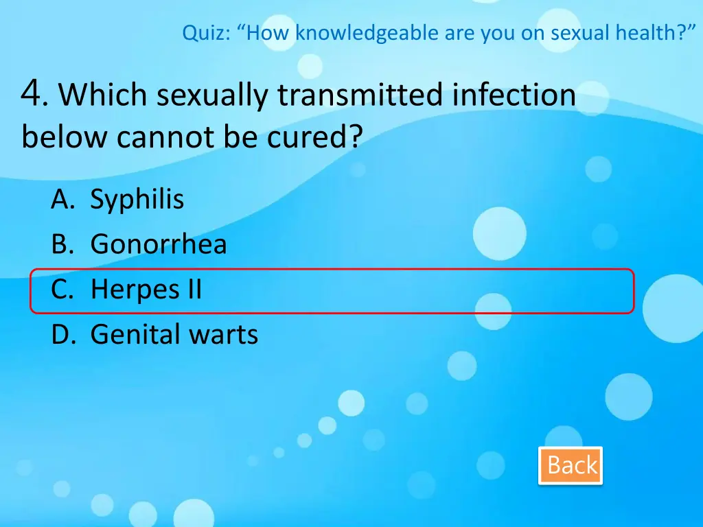 quiz how knowledgeable are you on sexual health 4