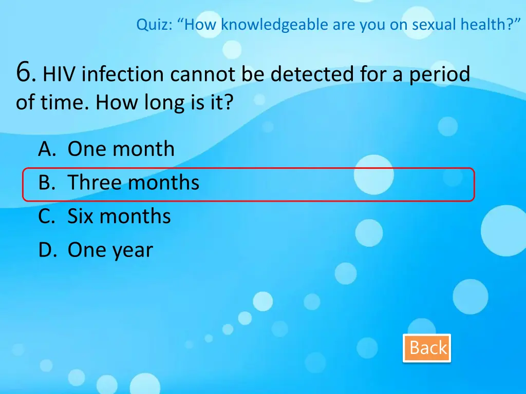 quiz how knowledgeable are you on sexual health 6