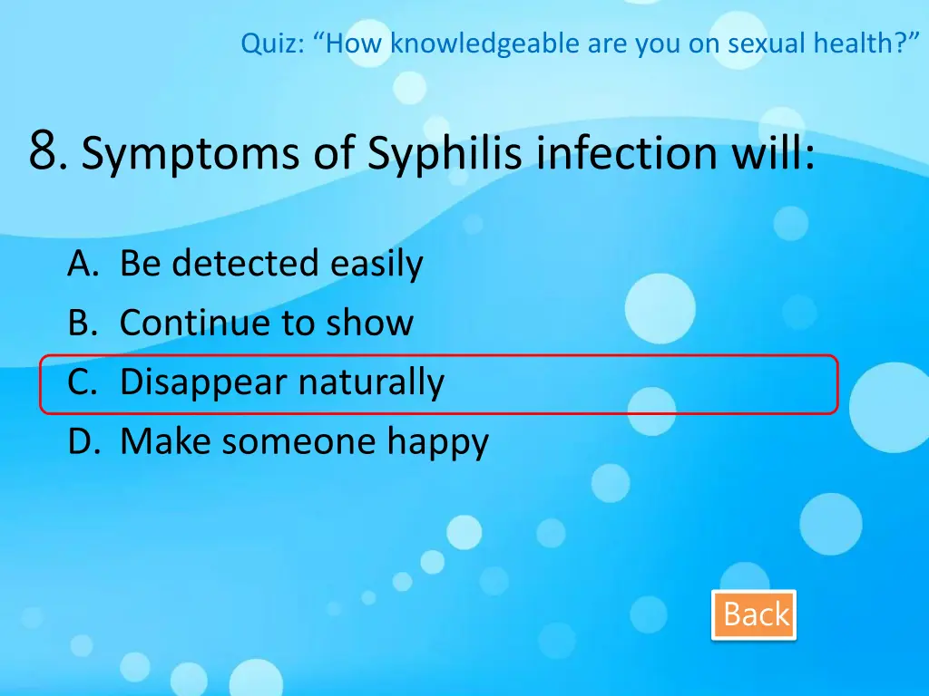 quiz how knowledgeable are you on sexual health 8