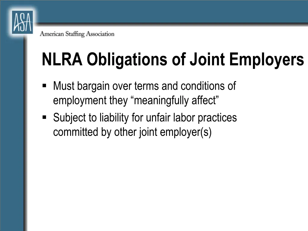 nlra obligations of joint employers