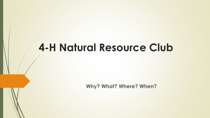 4 h natural resource club