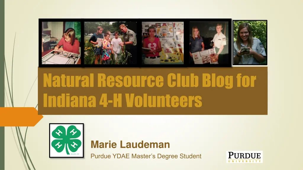 natural resource club blog for indiana