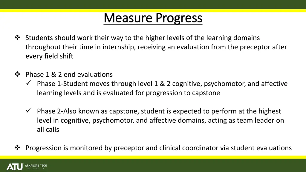 measure progress measure progress