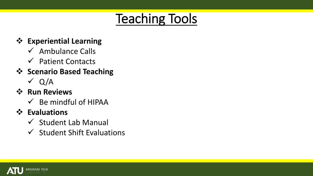 teaching tools teaching tools