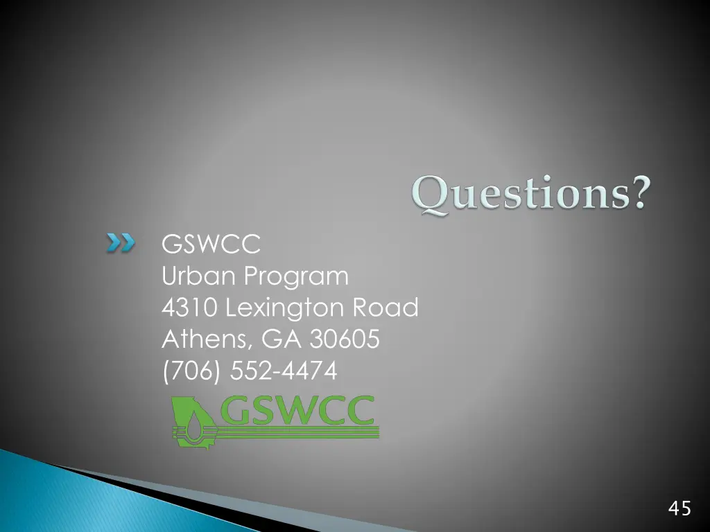 gswcc urban program 4310 lexington road athens