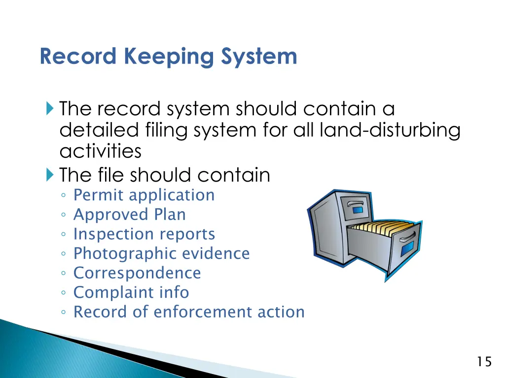 record keeping system