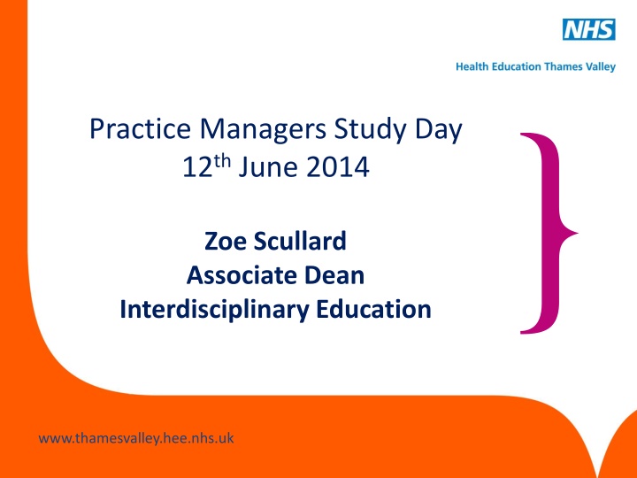 practice managers study day 12 th june 2014