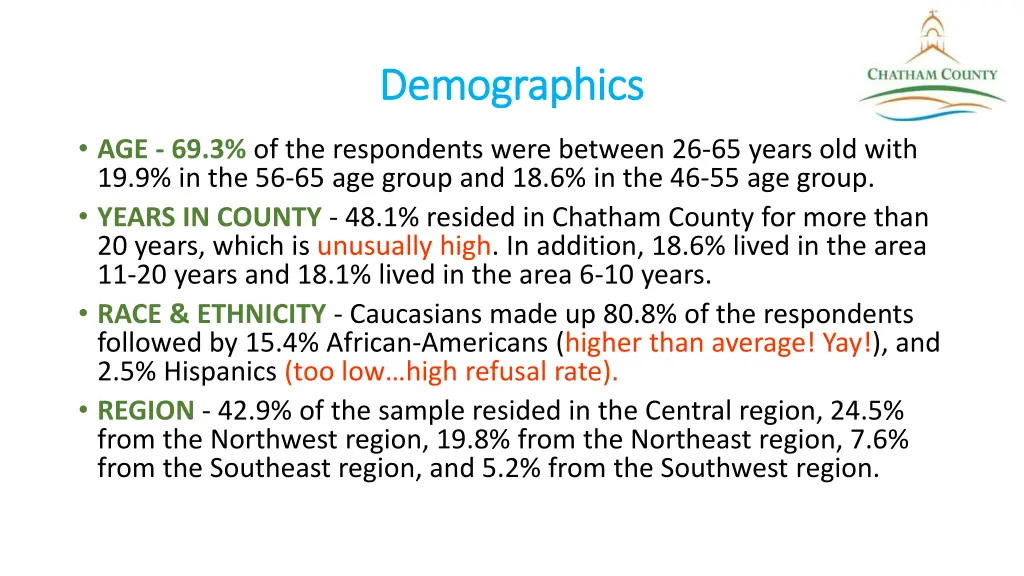 demographics demographics