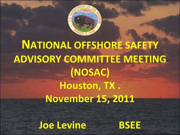 n ational offshore safety advisory committee