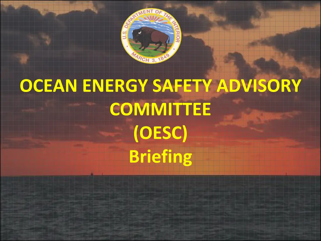 ocean energy safety advisory committee oesc