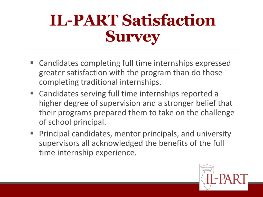 il part satisfaction survey