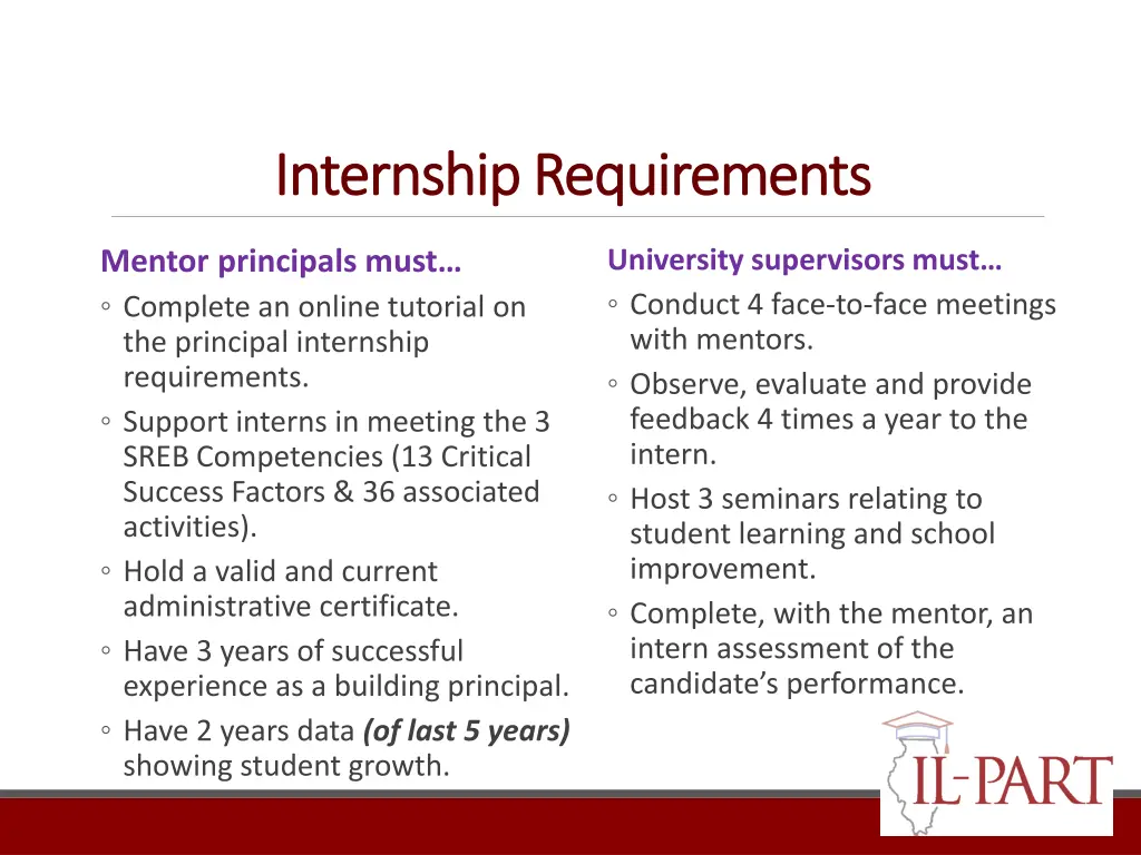 internship requirements internship requirements 5