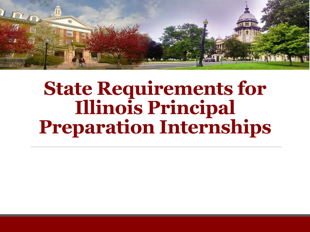 state requirements for illinois principal