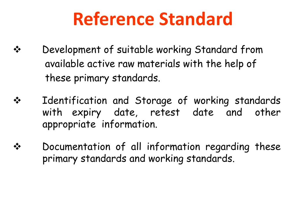 reference standard 1