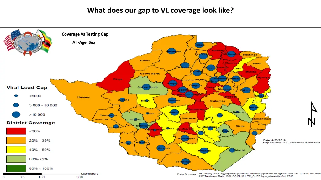 what does our gap to vl coverage look like