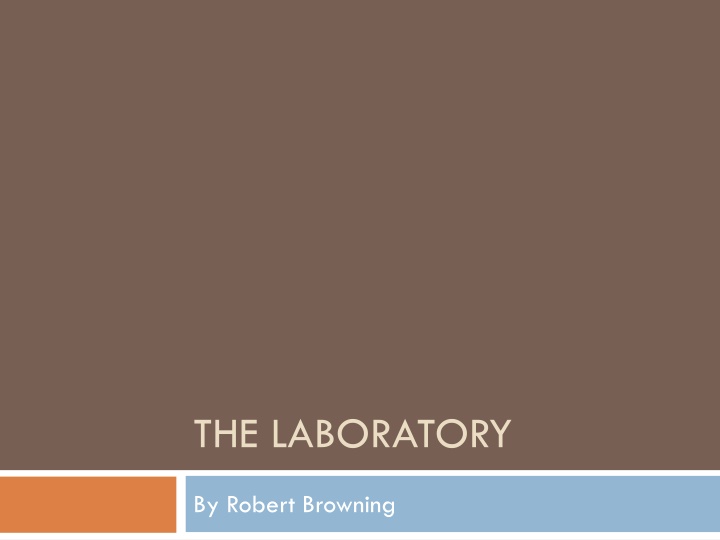 the laboratory