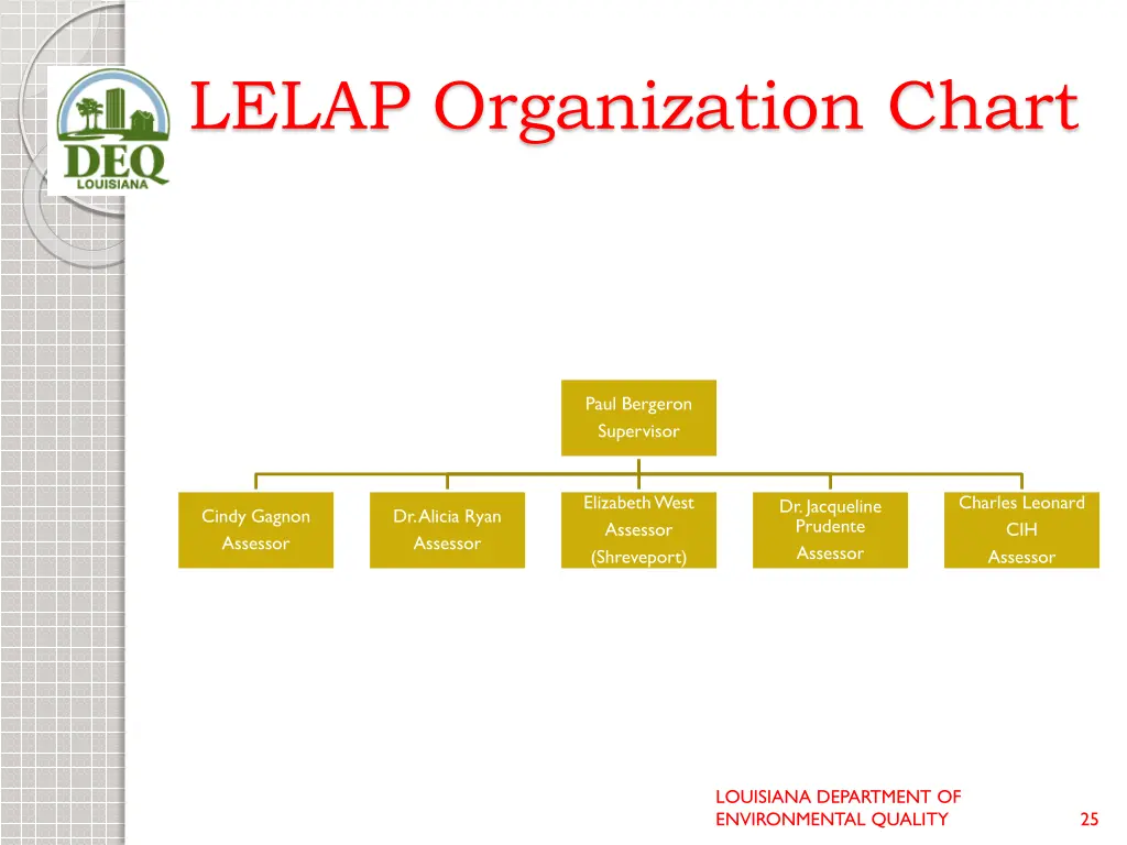 lelap organization chart