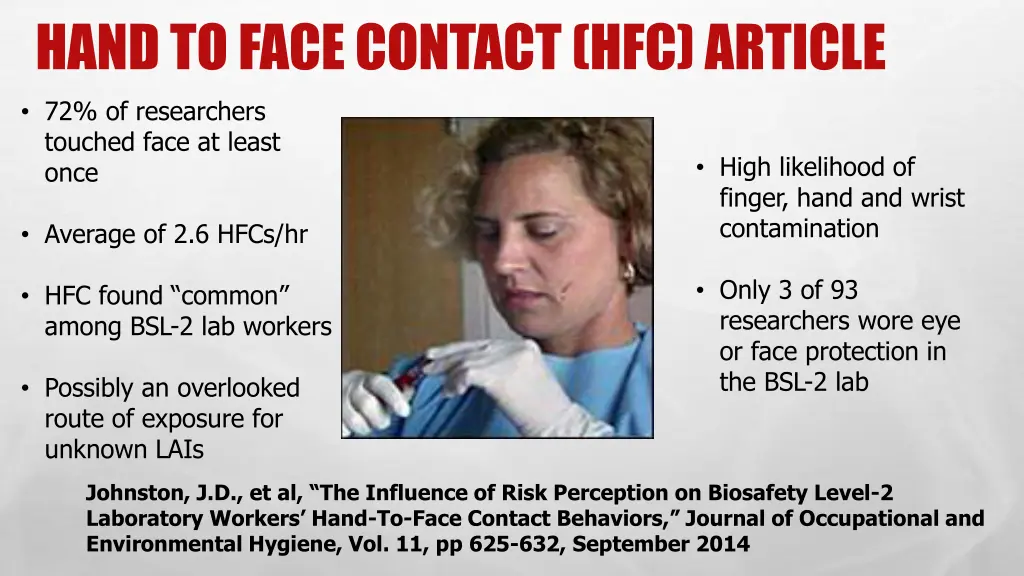 hand to face contact hfc article