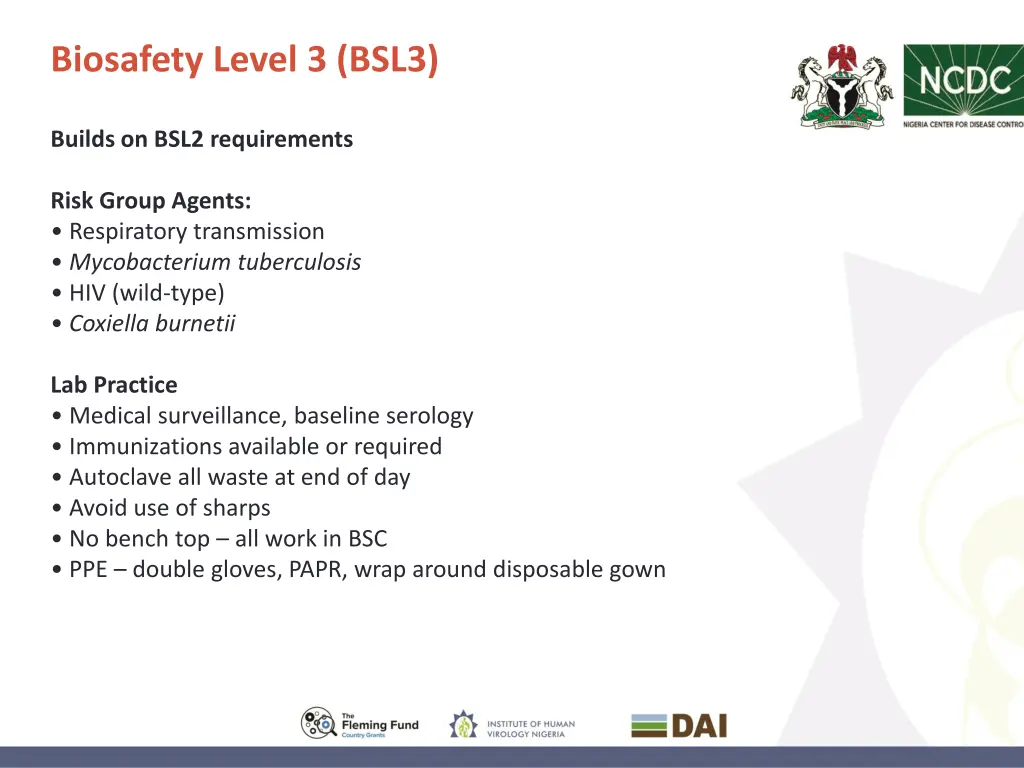 biosafety level 3 bsl3