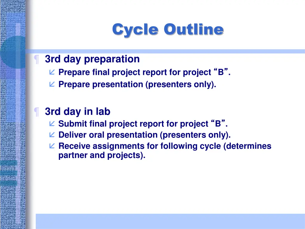 cycle outline 2