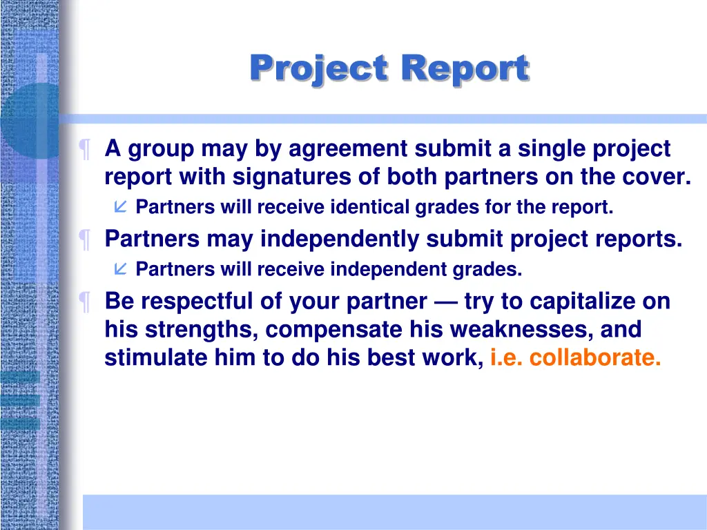 project report 1