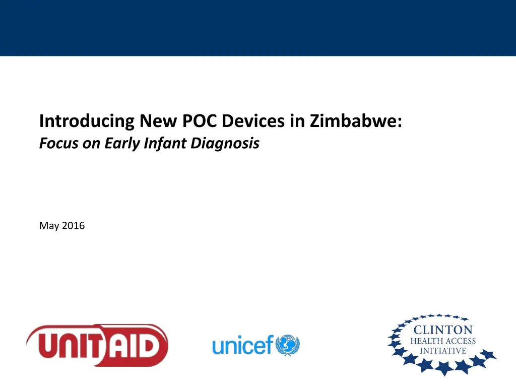 introducing new poc devices in zimbabwe focus