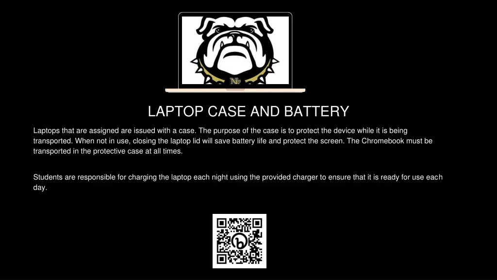 laptop case and battery