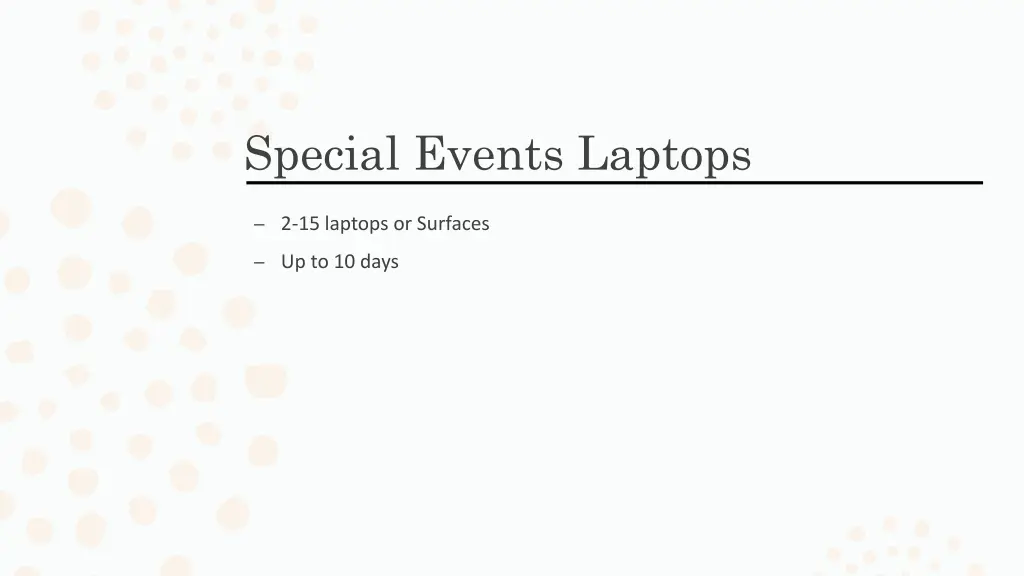 special events laptops 1