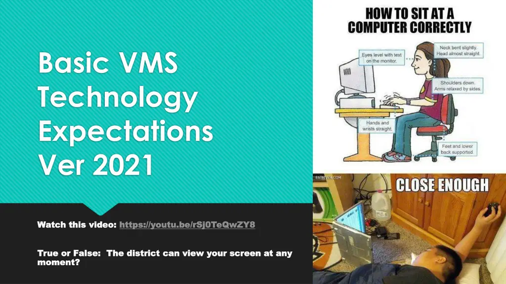 basic vms technology expectations ver 2021