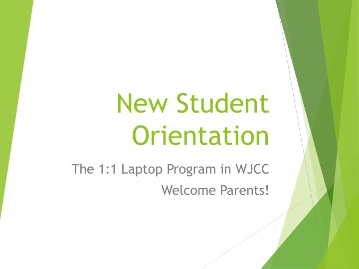 new student orientation