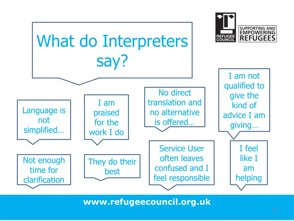 what do interpreters say