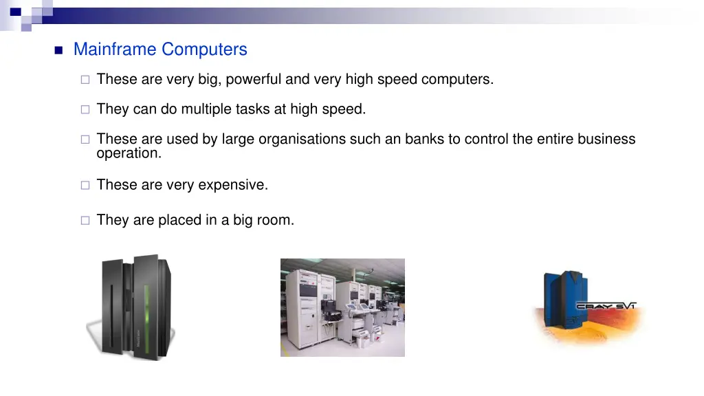 mainframe computers