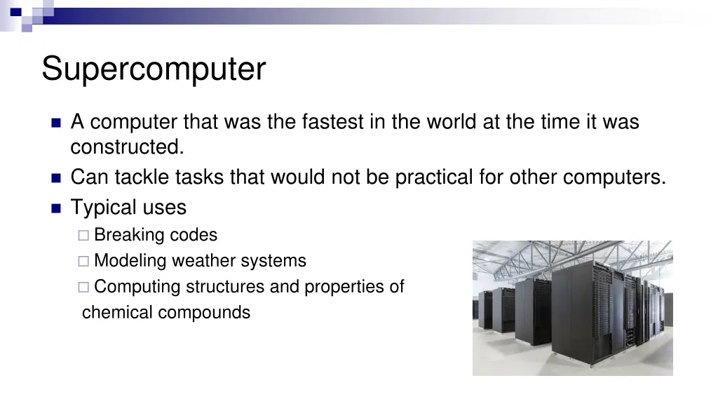 supercomputer