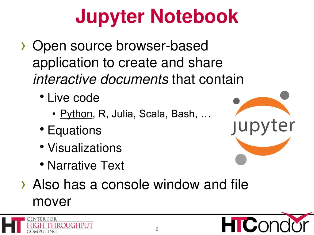 jupyter notebook