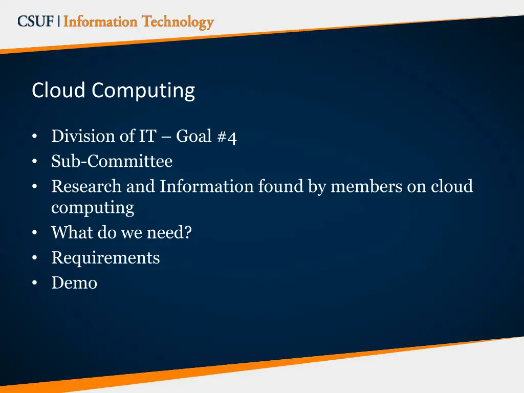 cloud computing