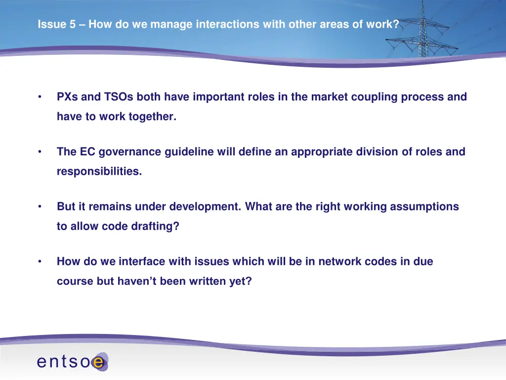 issue 5 how do we manage interactions with other